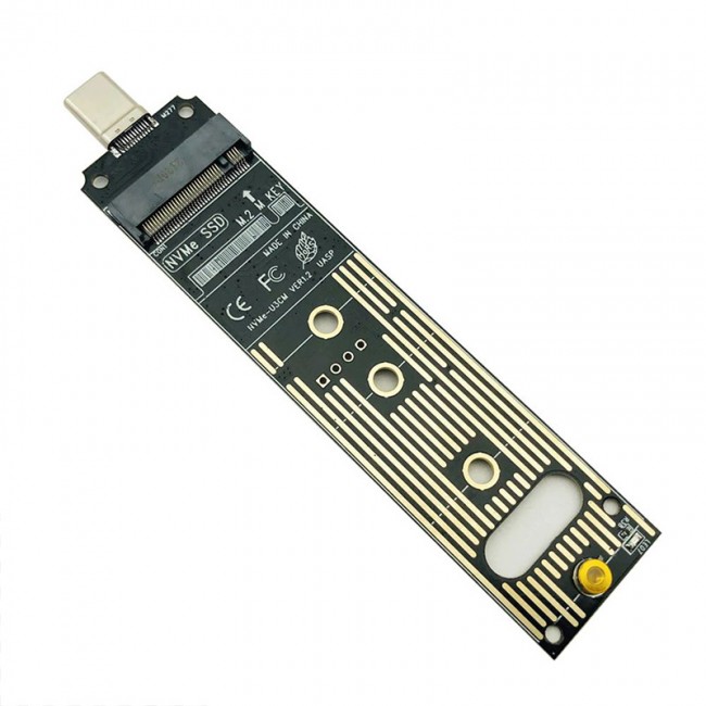 Usb 3.1 type C to m.2 nvme ssd harddisk çevirici adaptör kartı