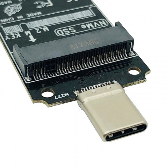 Usb 3.1 type C to m.2 nvme ssd harddisk çevirici adaptör kartı