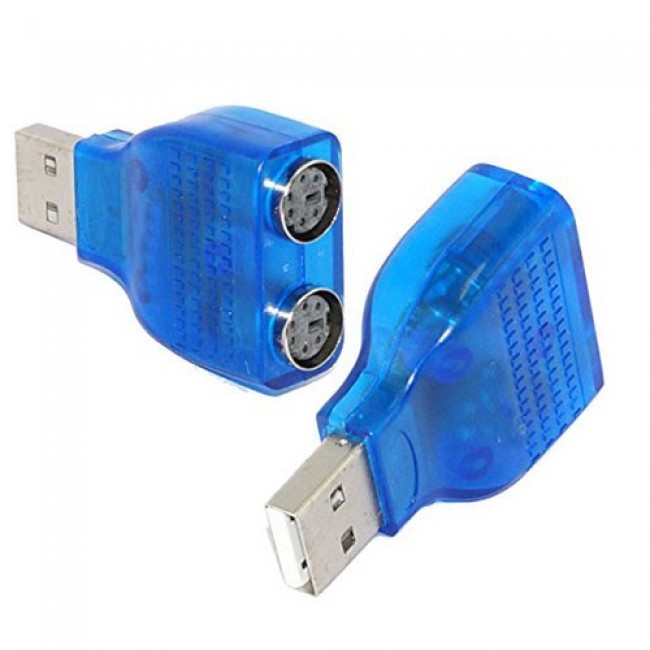USB to PS/2 klavye mouse Dönüştürücü Adaptör USB to PS/2 klavye mouse Dönüştürücü Adaptör