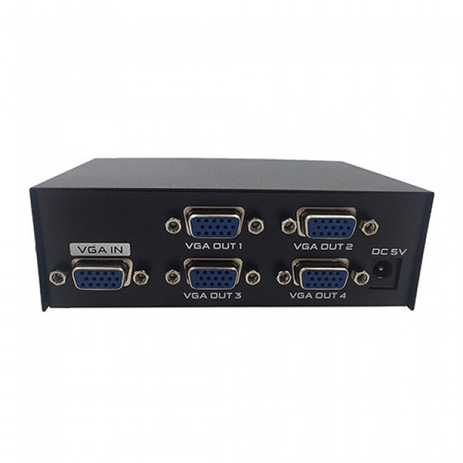 vga 4 port çoğaltıcı 1 kasa 4 monitör 200 mhz VGA splitter