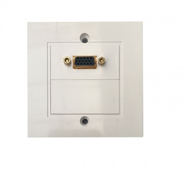 VGA Duvar Tipi Priz duvara montajlanabilir vga priz