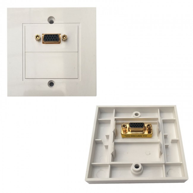 VGA Duvar Tipi Priz duvara montajlanabilir vga priz VGA Duvar Tipi Priz duvara montajlanabilir vga priz