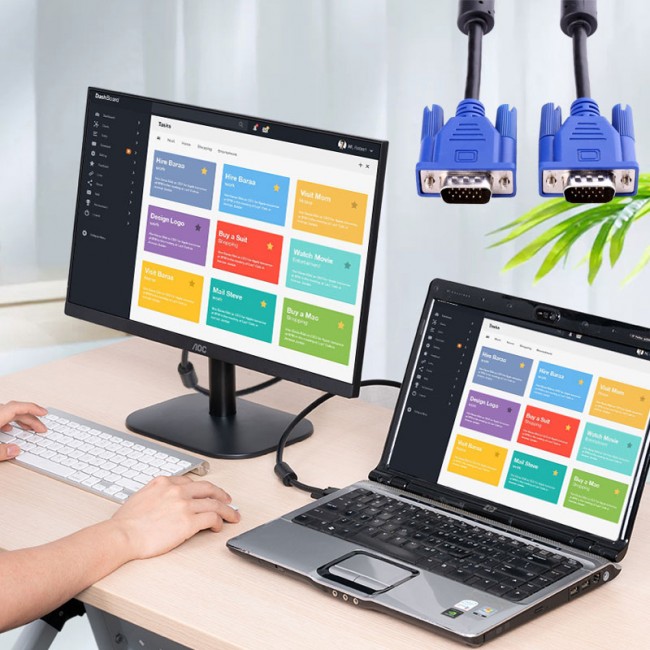 Vga kablo erkek erkek vga 15 pin kablo pc görüntü kablosu 25 m Vga kablo erkek erkek vga 15 pin kablo pc görüntü kablosu 25 m