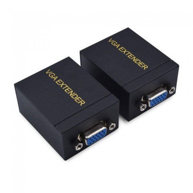 Vga Uzatma Cat5 Cat 6 ile 30 Metreye Kadar Vga Extender Vga Uzatma Cat5 Cat 6 ile 30 Metreye Kadar Vga Extender